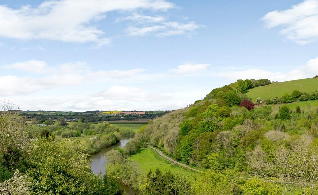 An aerial shot of...