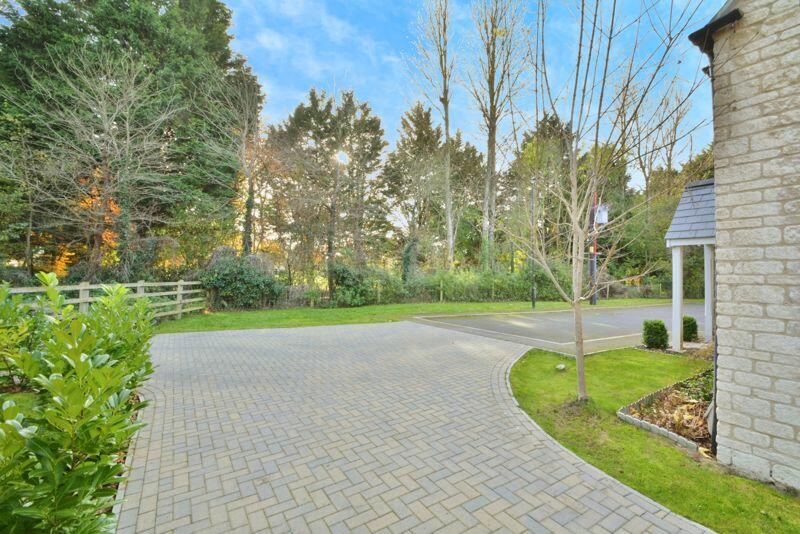 View from driveway 