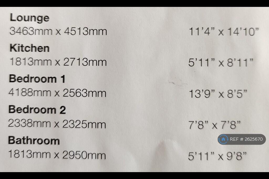 Room Sizes