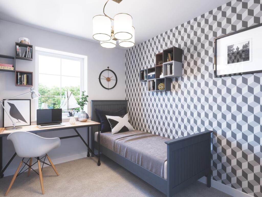 Tewkesbury bedroom 4 CGI