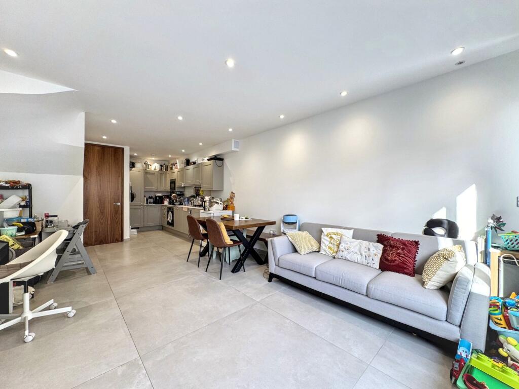 Open plan lounge and Kitchen