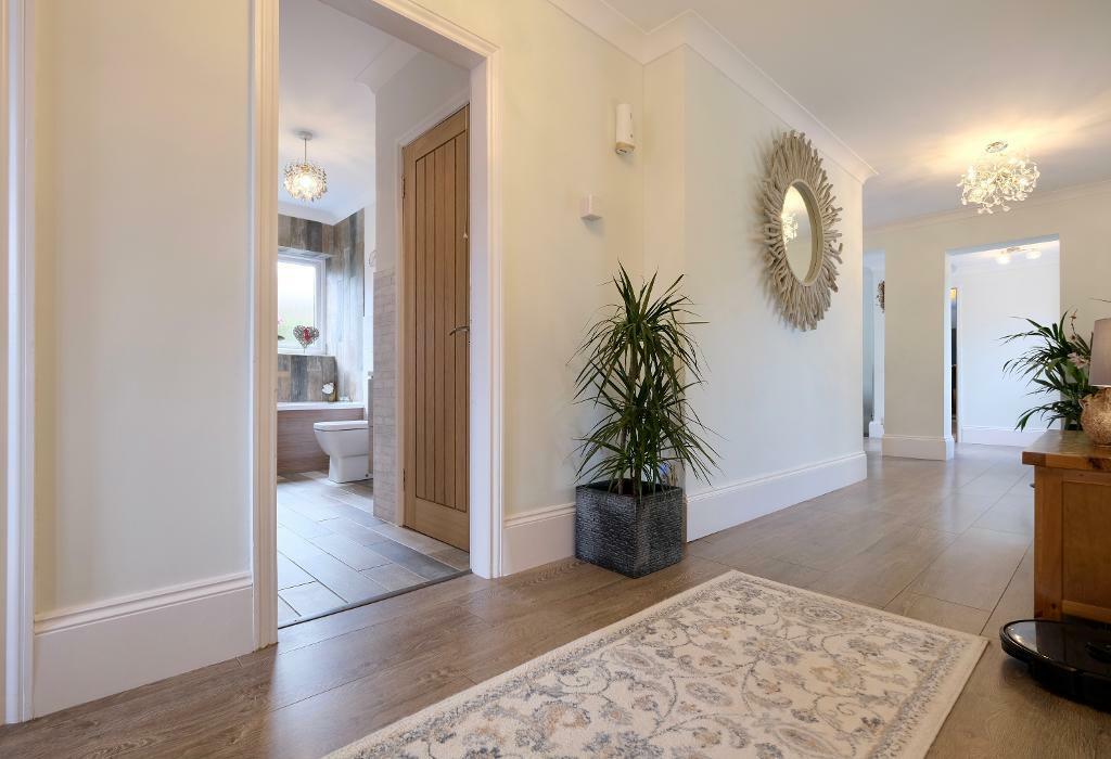 Wide hallway