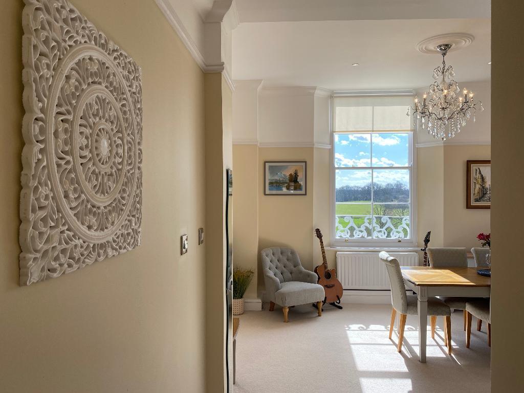 Hallway to living area