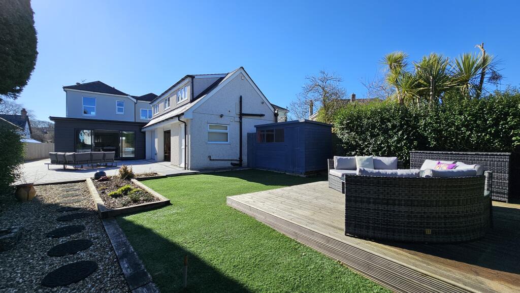 Rear garden