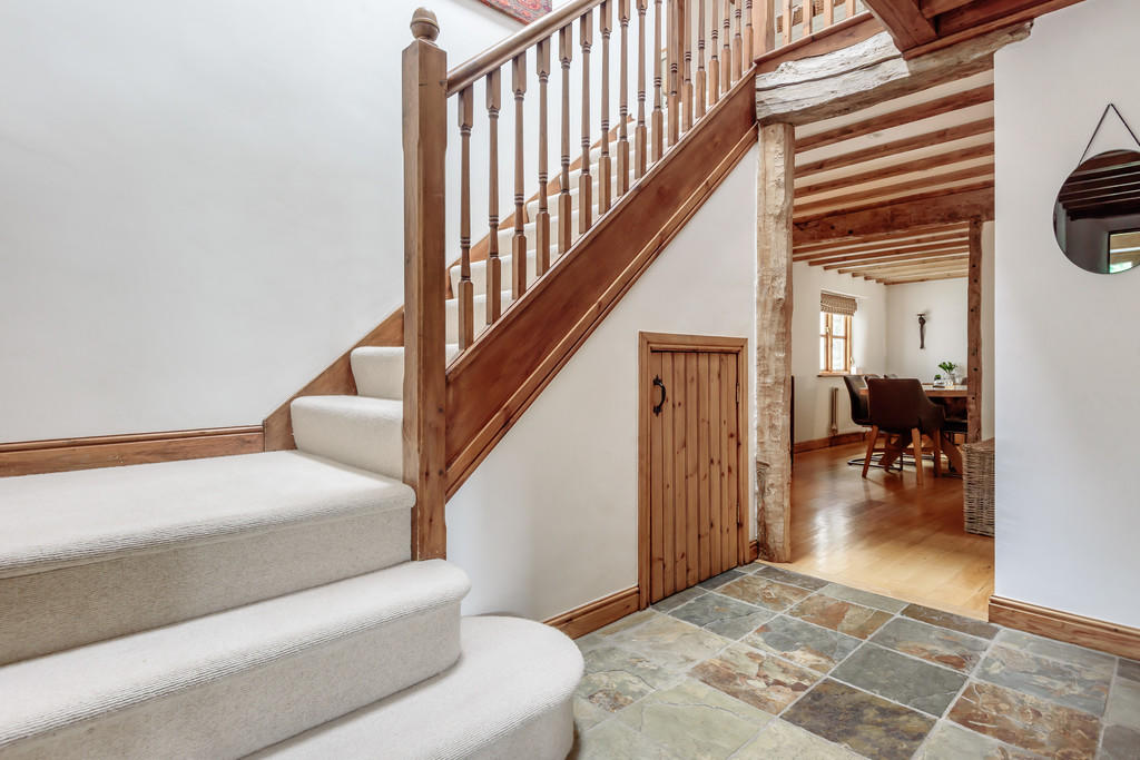 Spacious entrance...