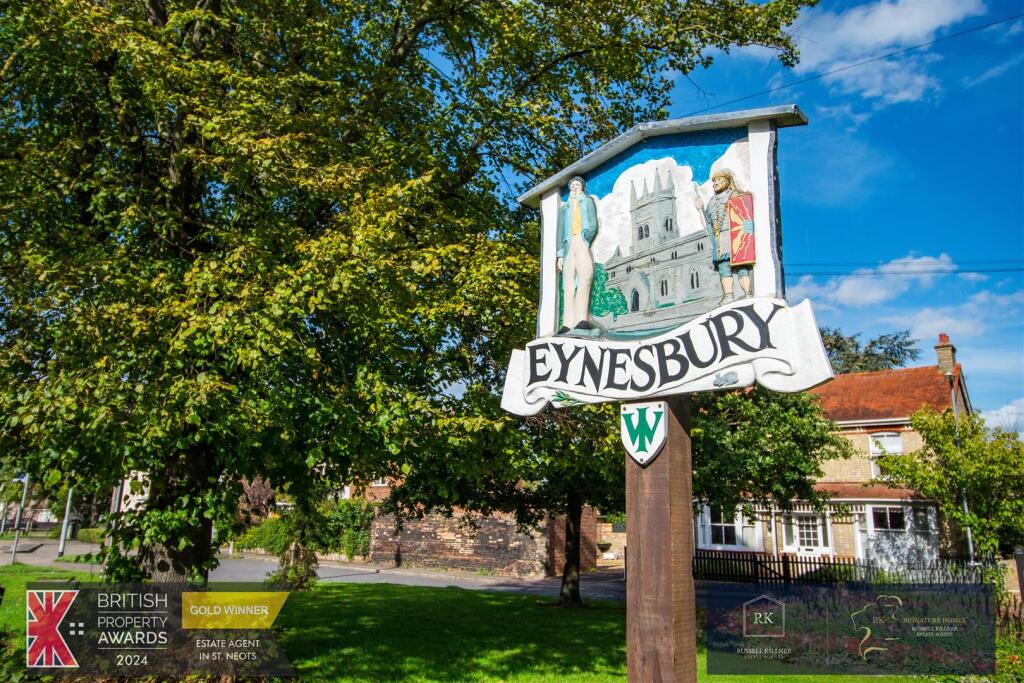 Eynesbury Sign Location.