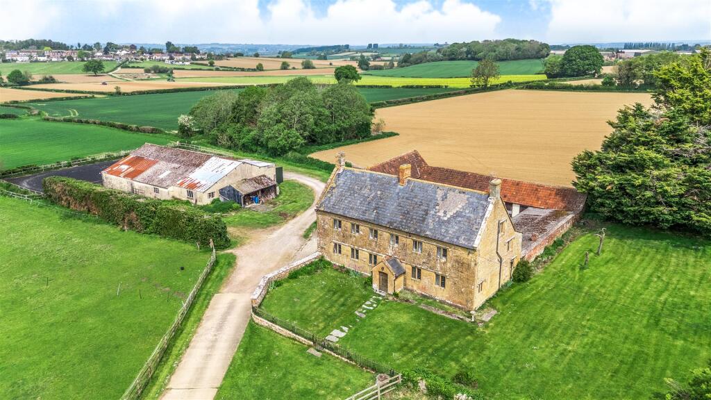 View of the outbuildings