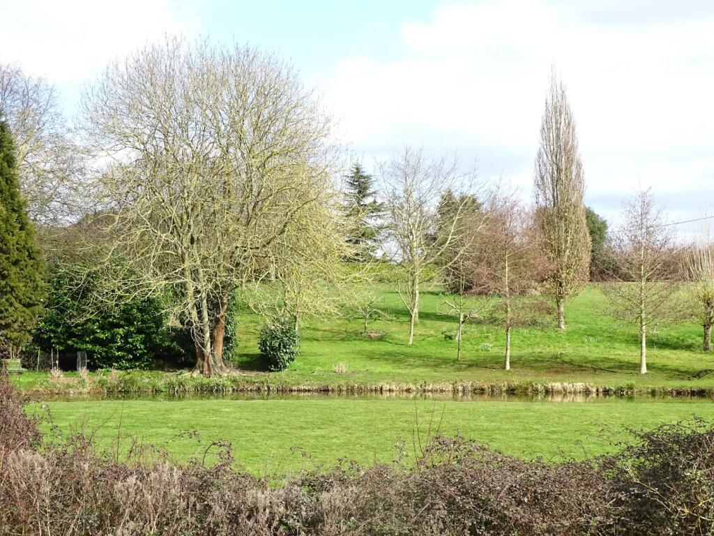 DELIGHTFUL VIEW TO POND OPPOSITE