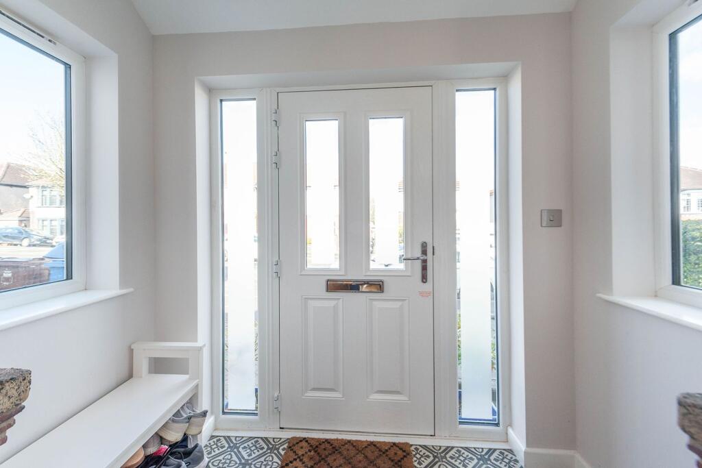 PORCH HALLWAY AND LANDING