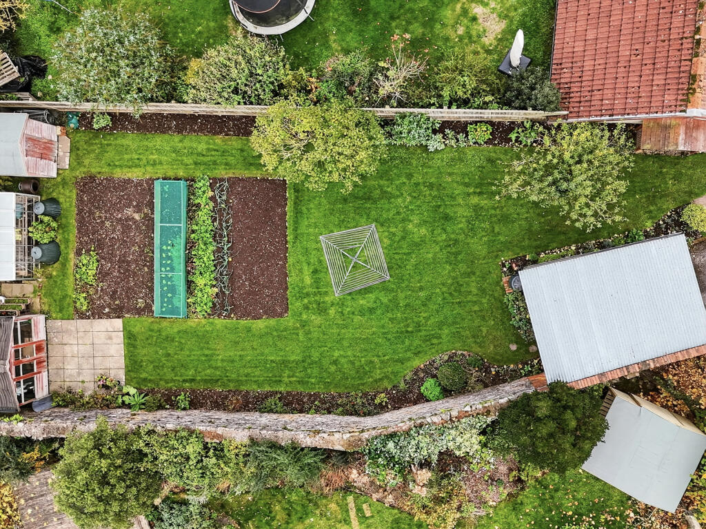 Aerial View of the Garden