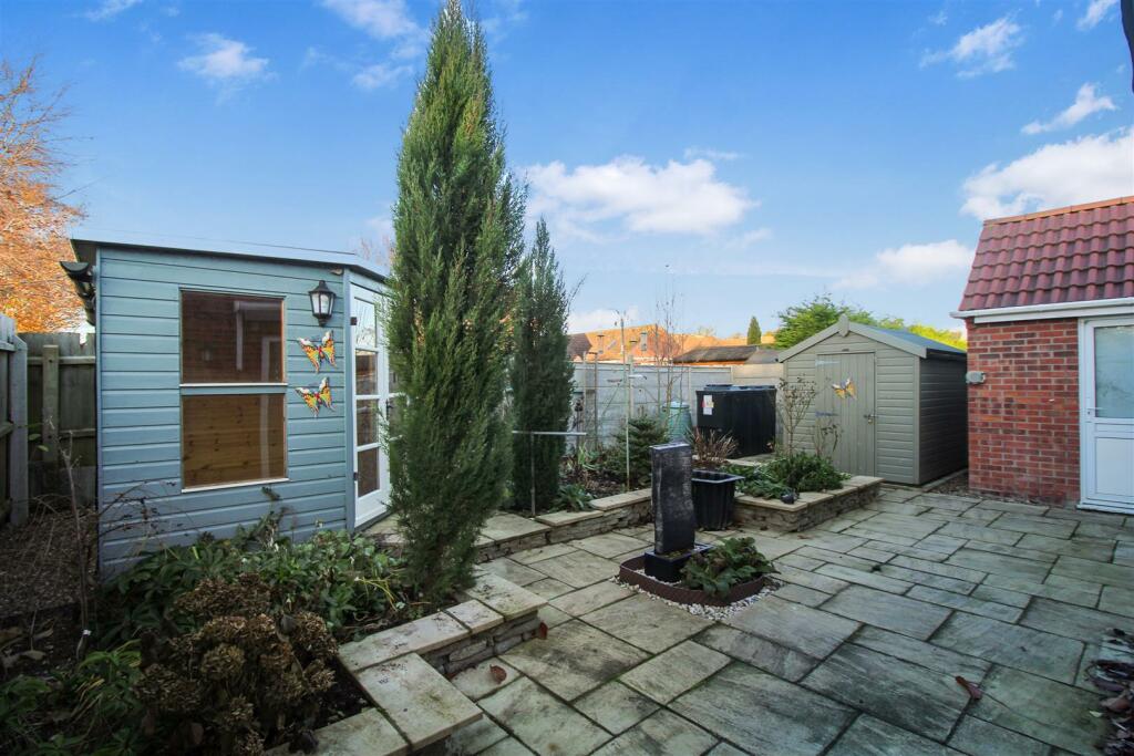 Rear garden
