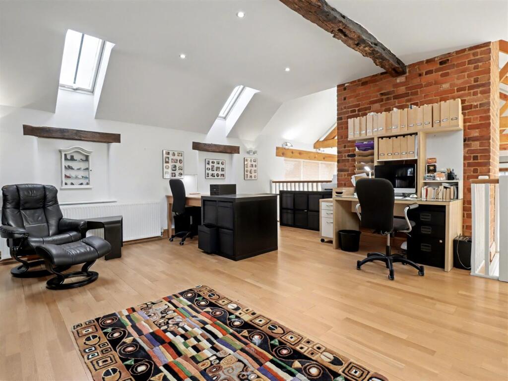 Mezzanine library/study