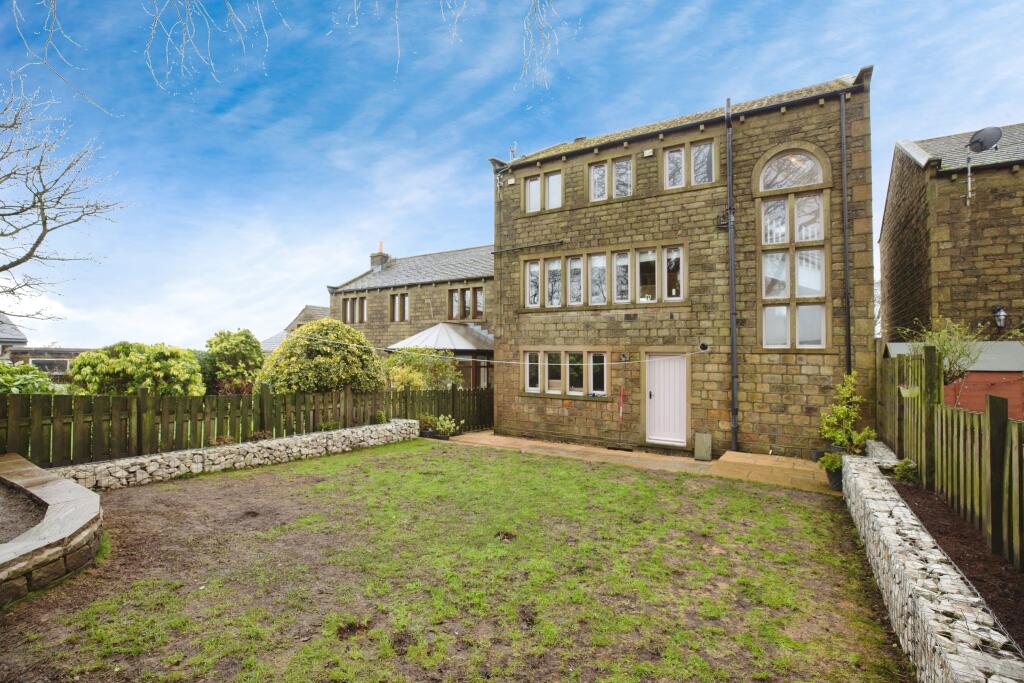 Rear of property