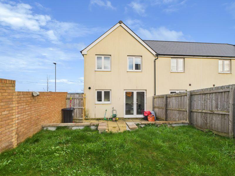 rear elevation and garden
