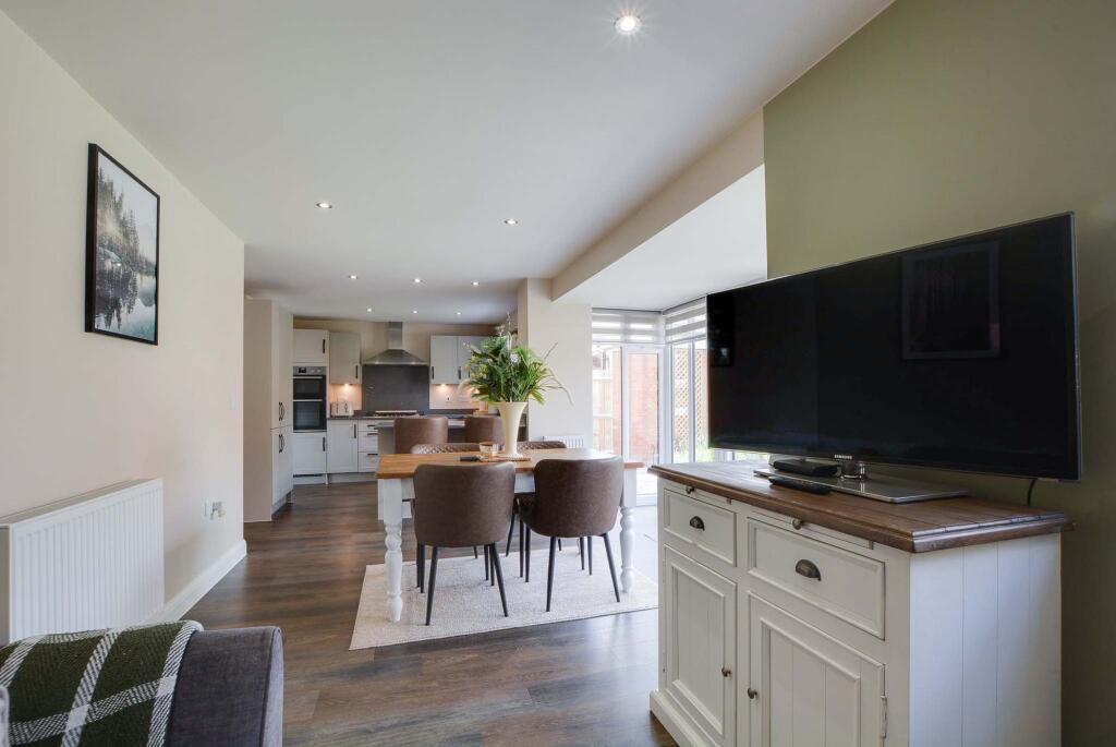 Open Plan Living Fitted Dining Kitchen