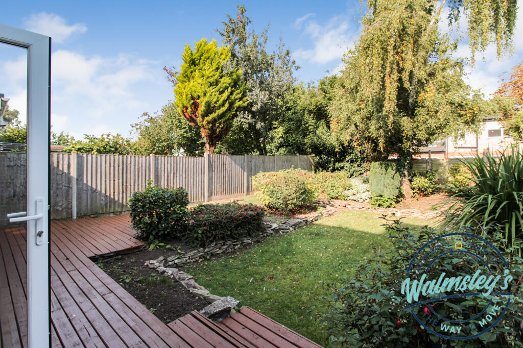 Rear gardens