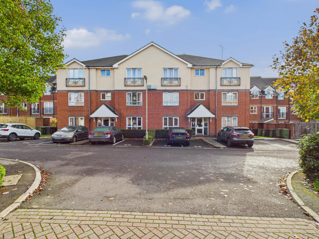 A spacious two bedroom top floor apartment