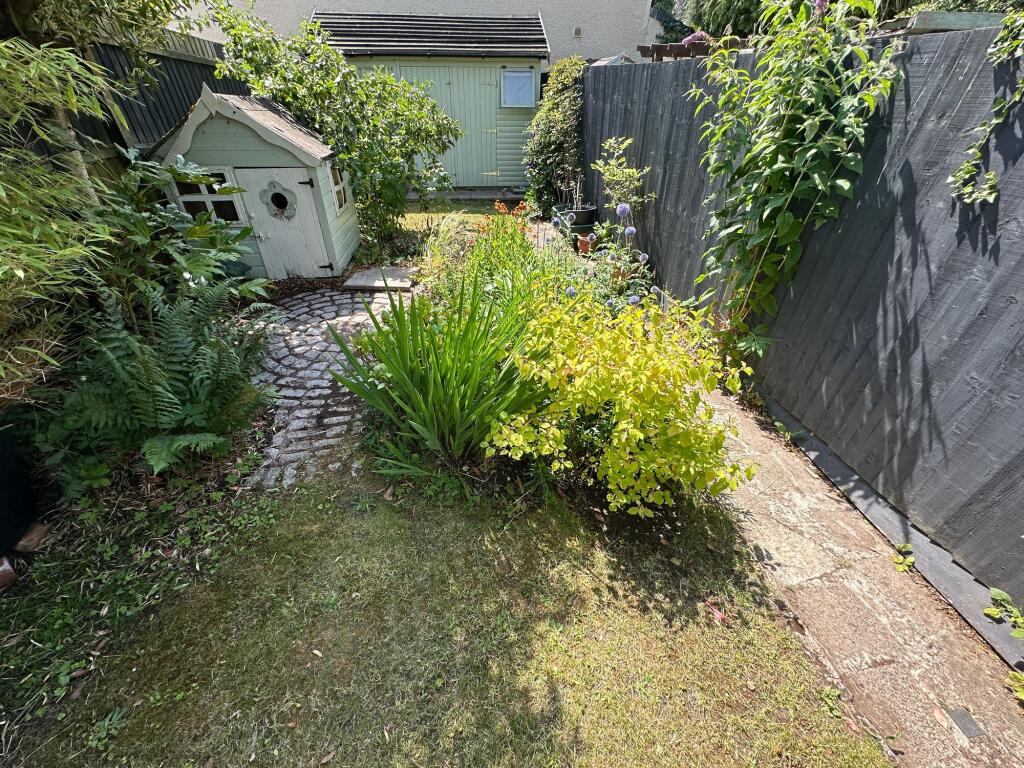 Rear garden