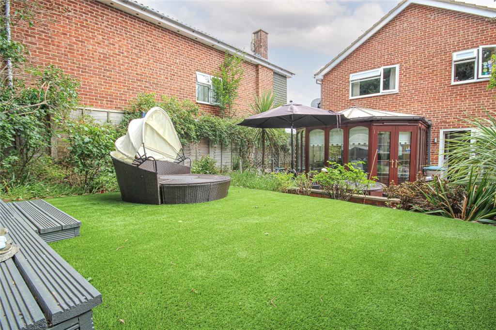 Raised Lawn Area