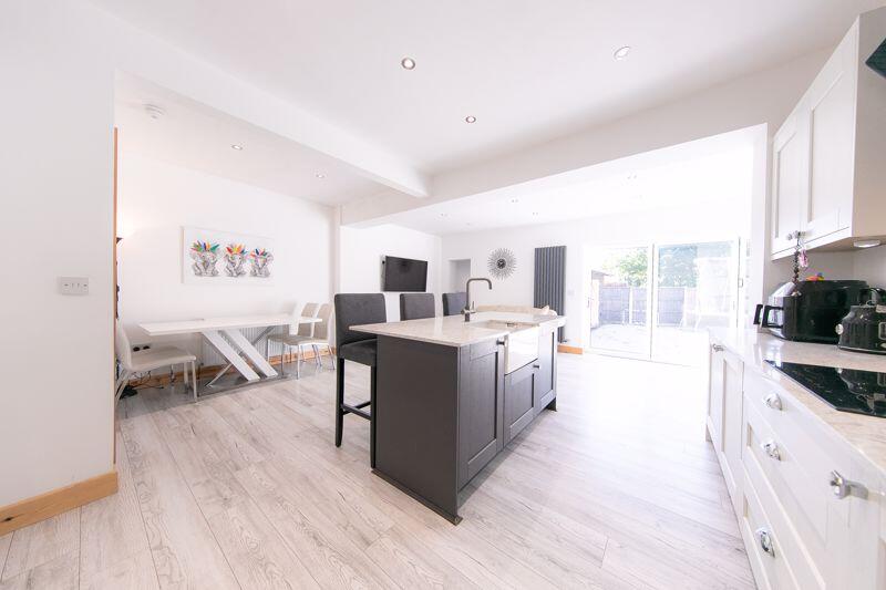 Open plan family room