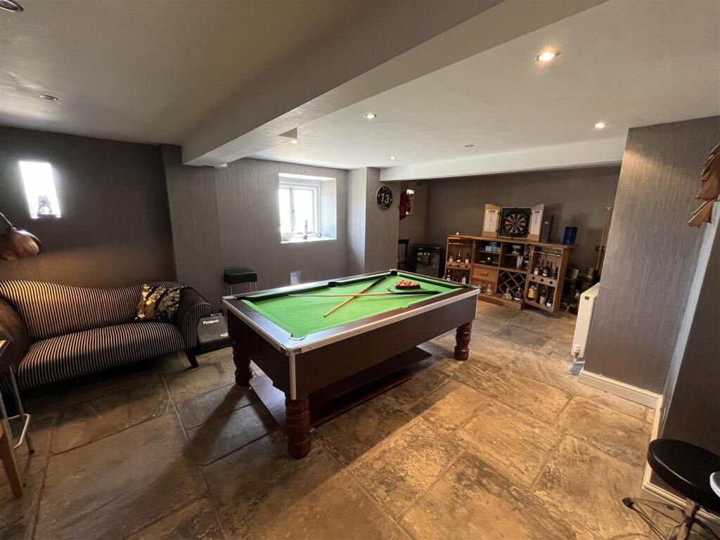 Games Room &amp; Wine Cellar