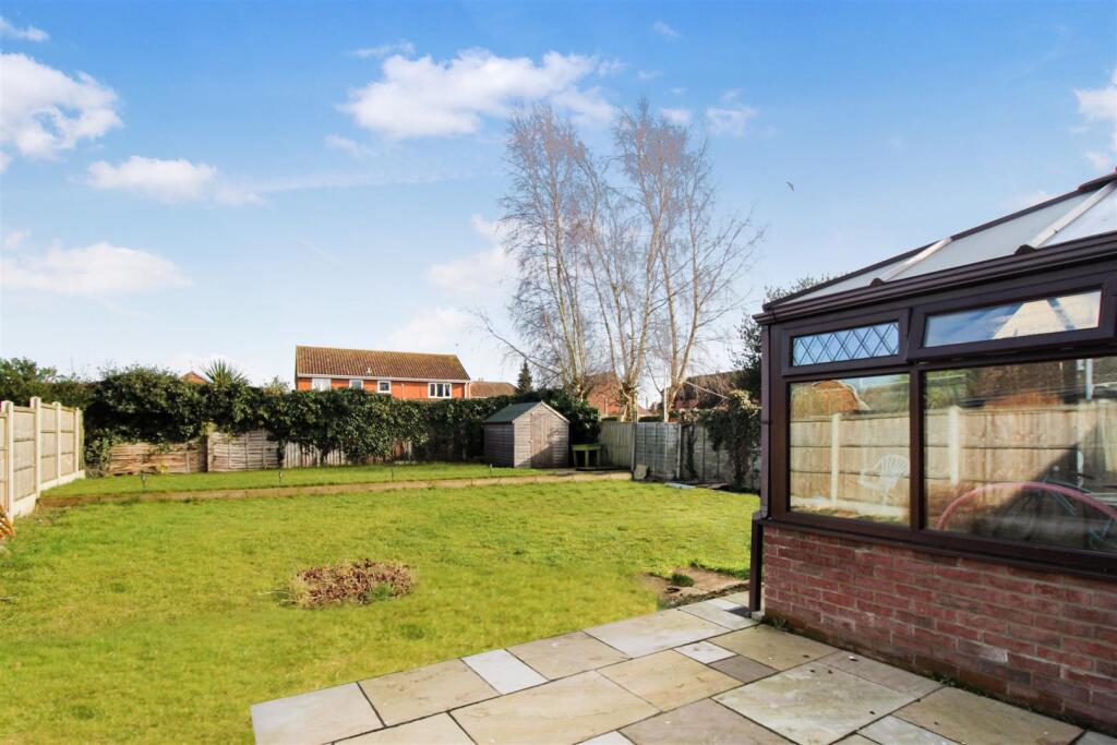Rear garden