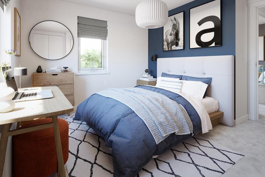 Spacious second bedroom