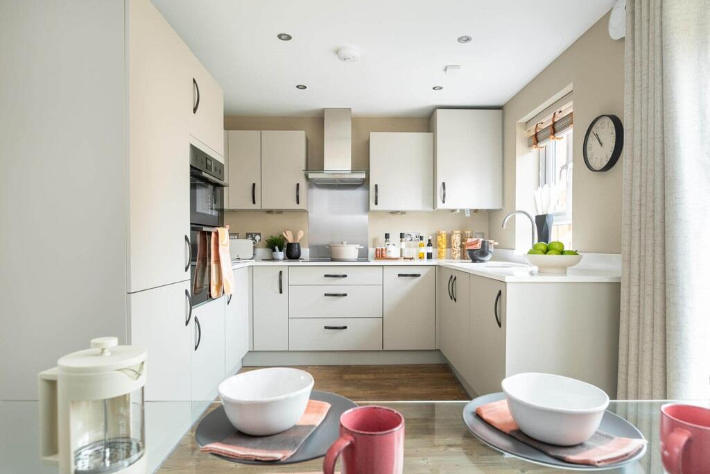 An open plan kitchen dining area if perfect for entertaining