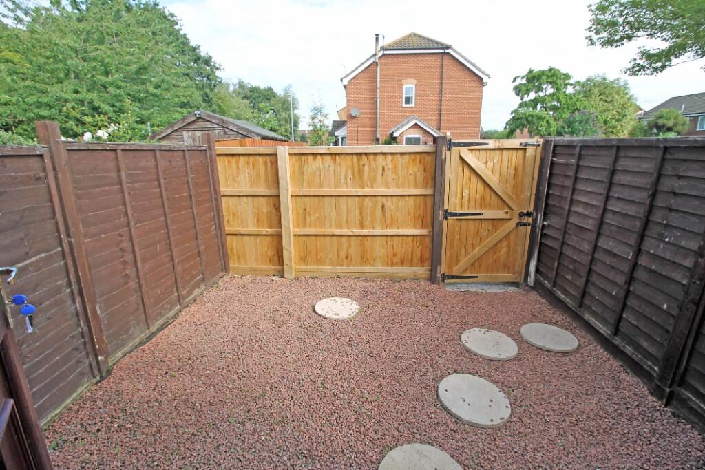 Rear garden