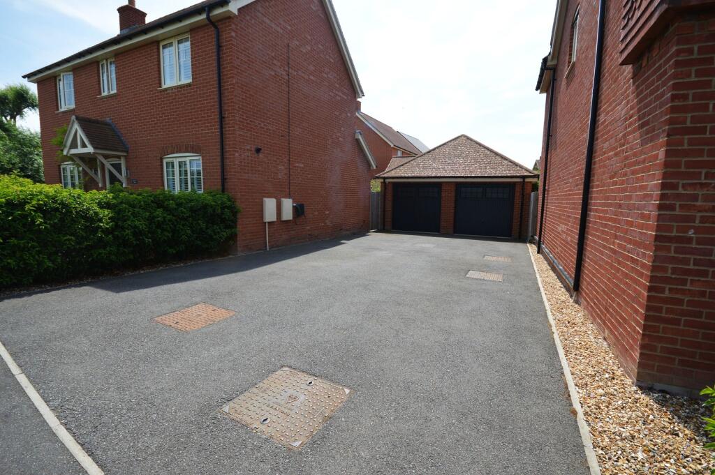 Drive and Double Garage