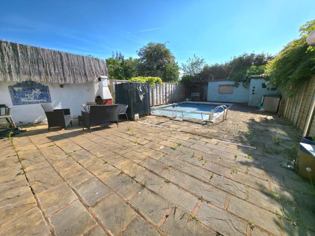 Rear Garden &amp; Pool