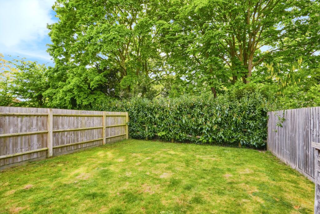Rear garden