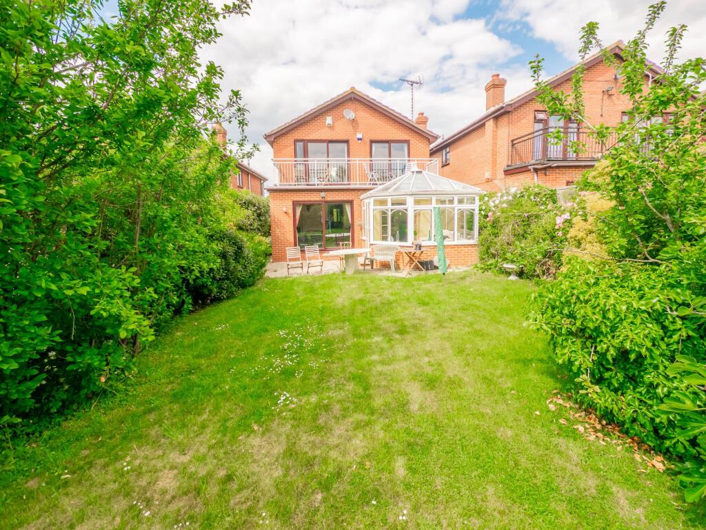 Rear Garden Irregular shaped approx 85' (25.91m)