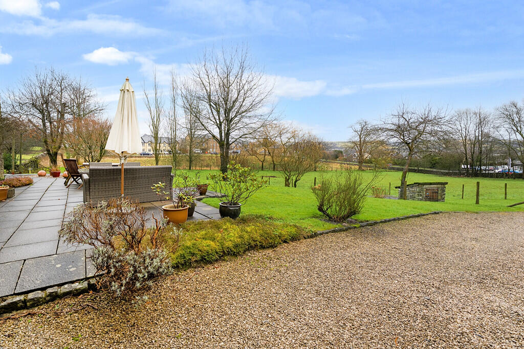 Rear garden