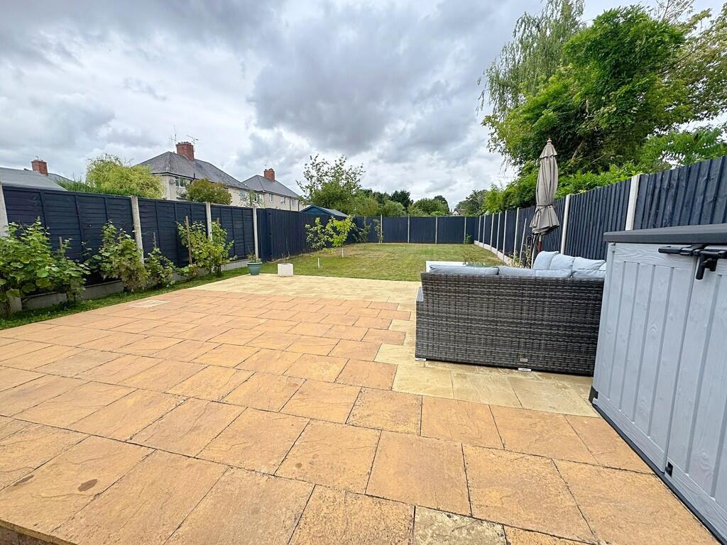 Rear garden