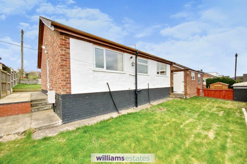 Rear of property