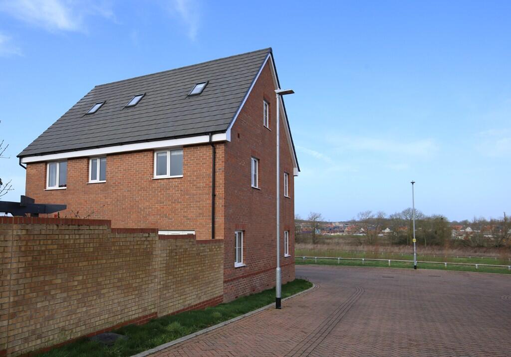 Rear of property
