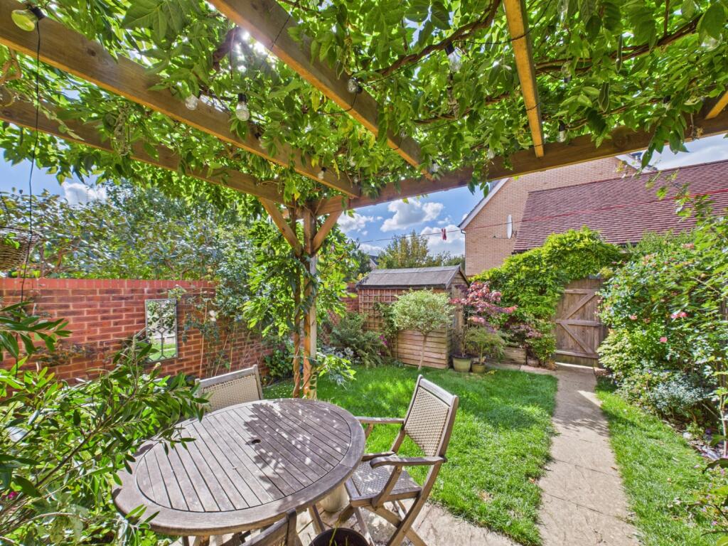Rear garden