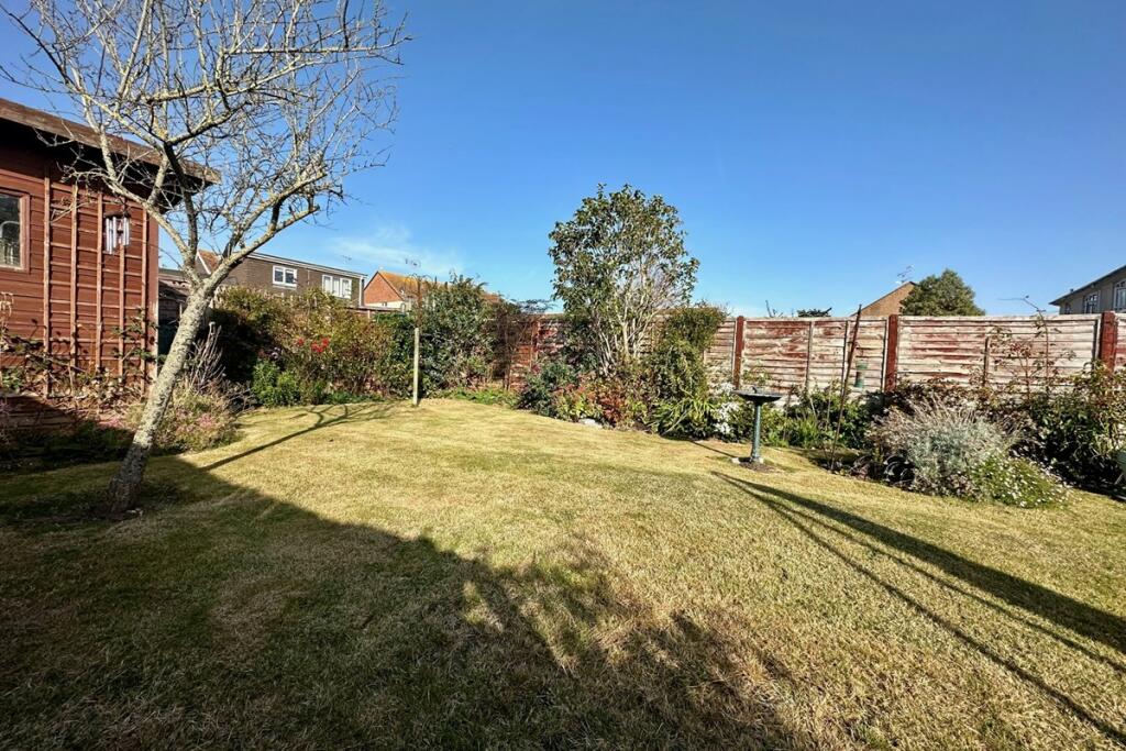 Rear garden