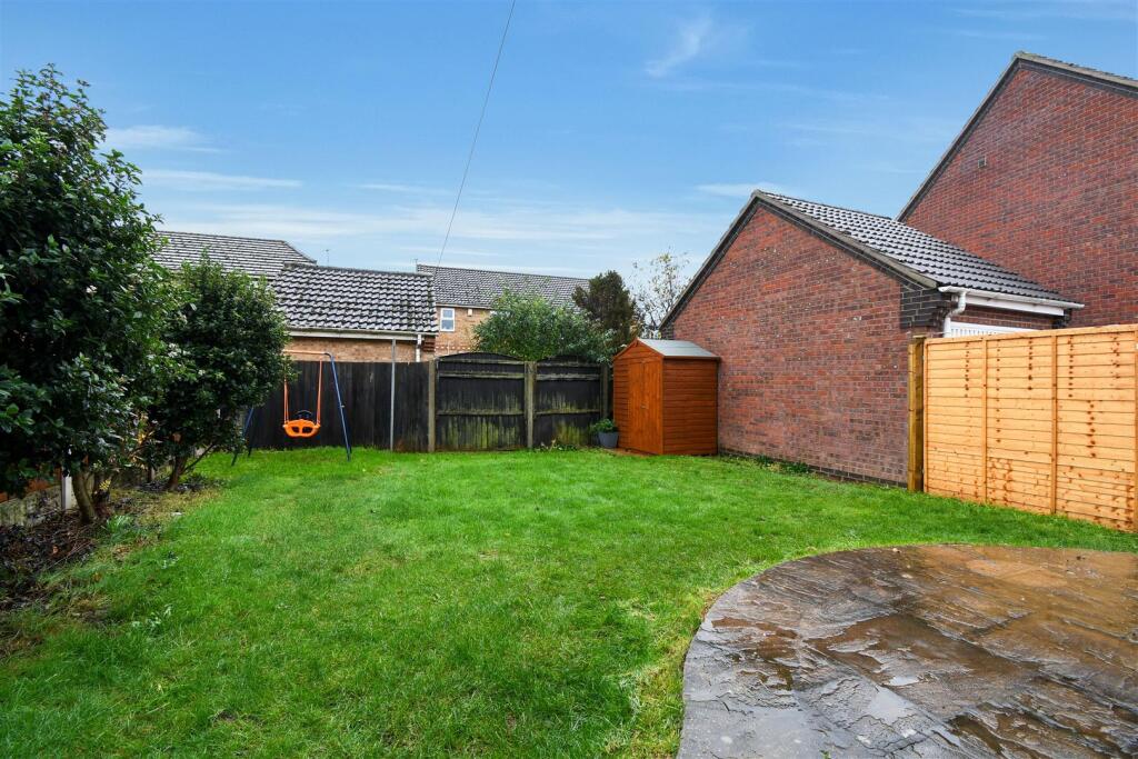 Rear garden