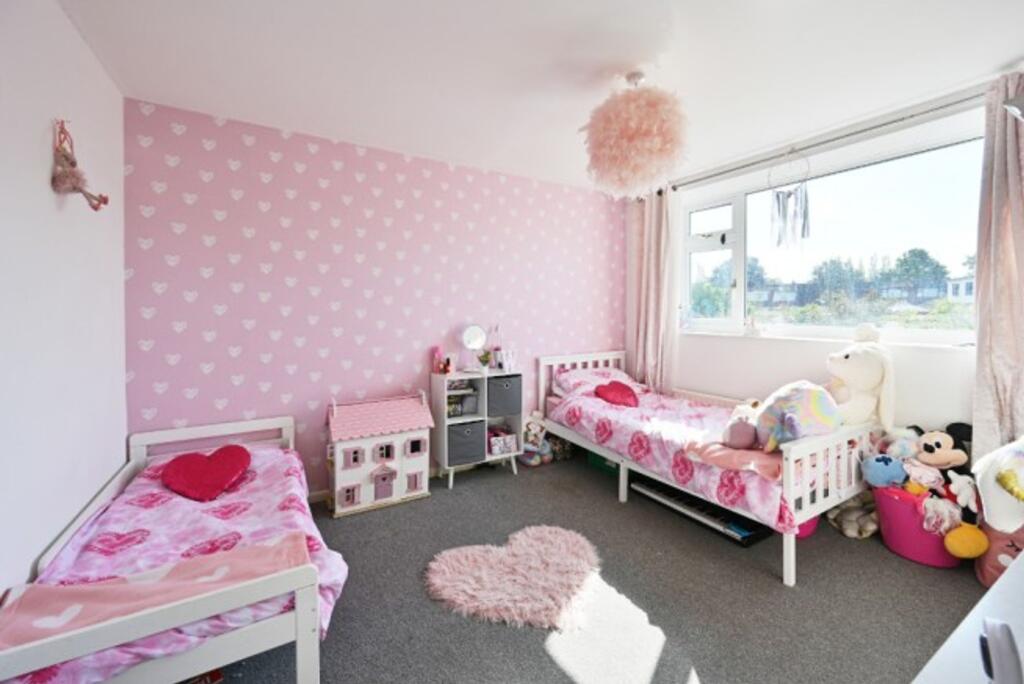 Bedroom; one, two and three.