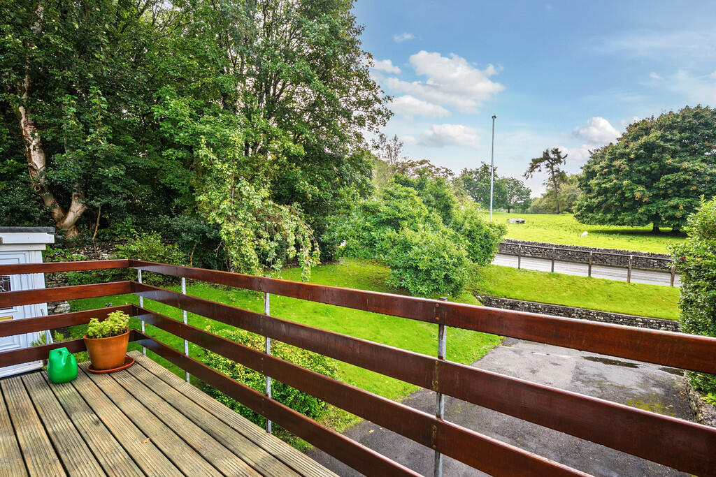 View from balcony...