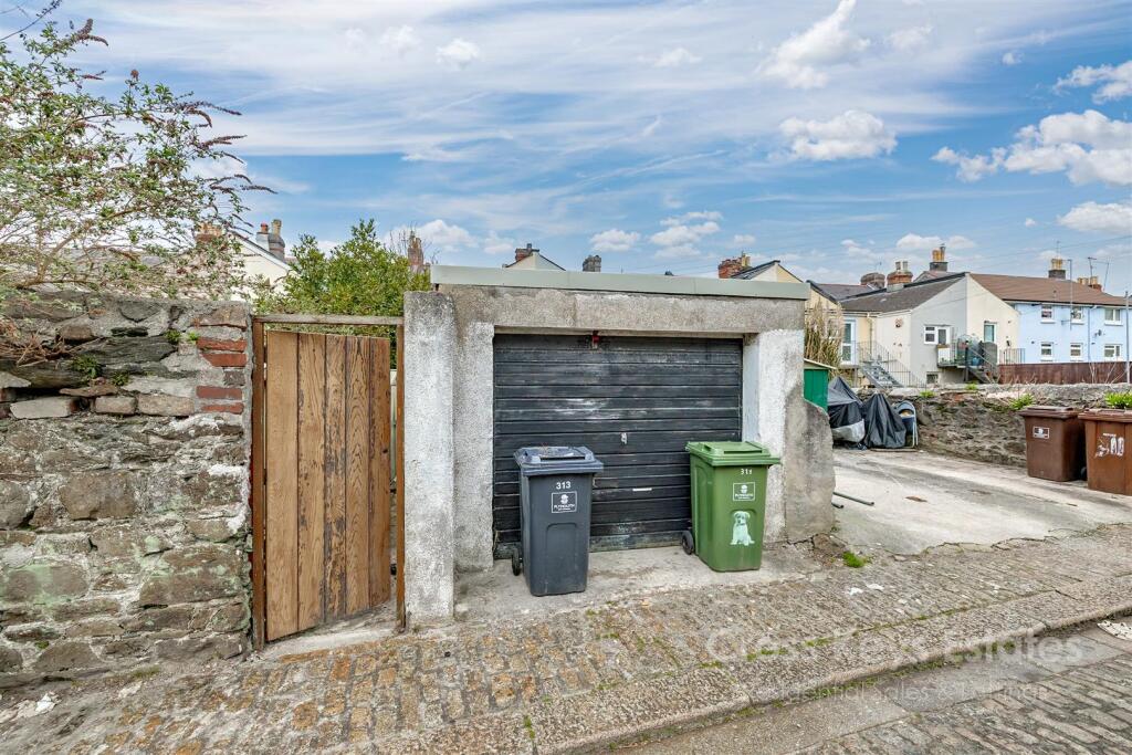 Rear Garden And Garage