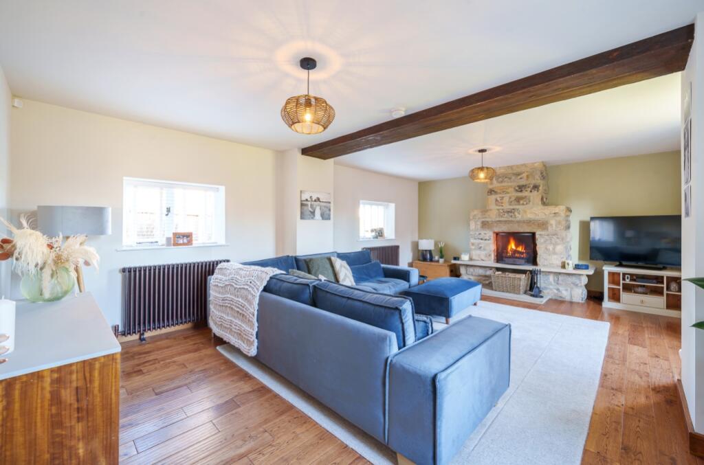 Living Room Open Fire 