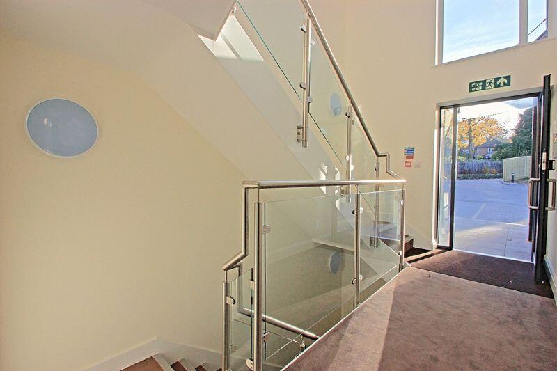 Downstairs to storage area