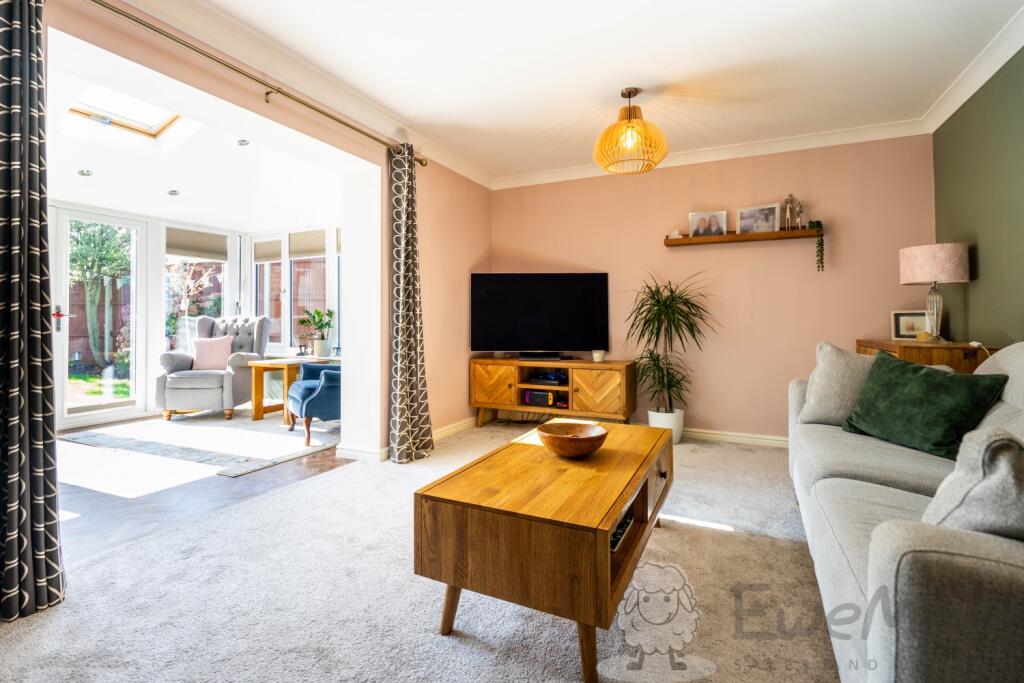 Living Room with Views of the Garden