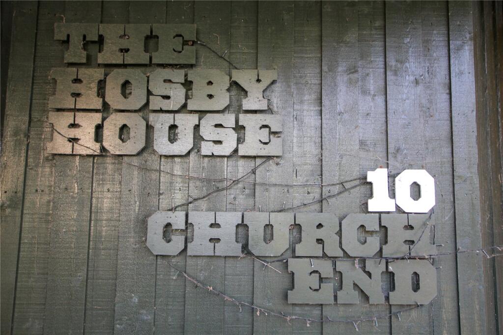 Hosby House.