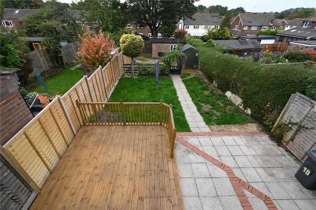Elevated Rear Garden