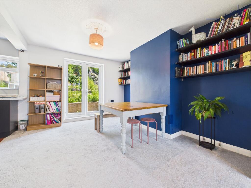 Open Plan Lounge, Kitchen Diner and french doors