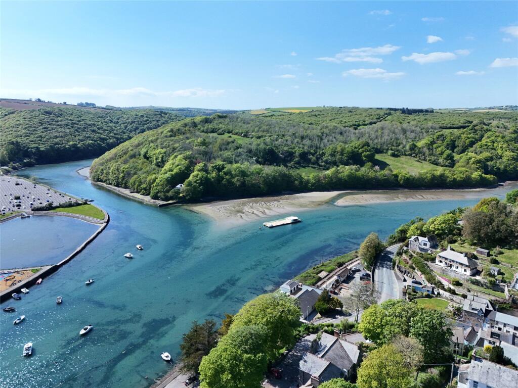 Drone River View